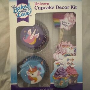 Unicorn Cupcake Decorating Kit - 58 Piece Set